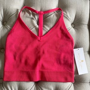 Spiritual Gangster Icon T-Back Sports Bra - NEW
